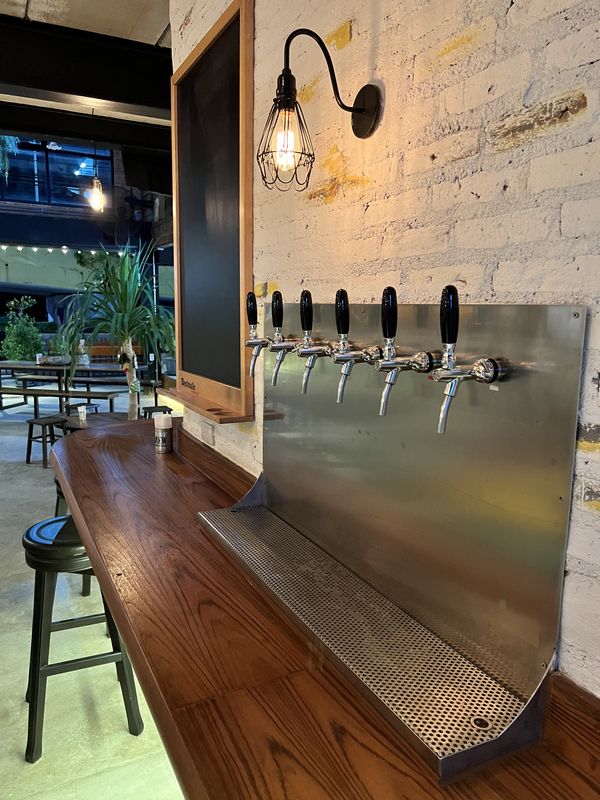 Draught tower at BREW